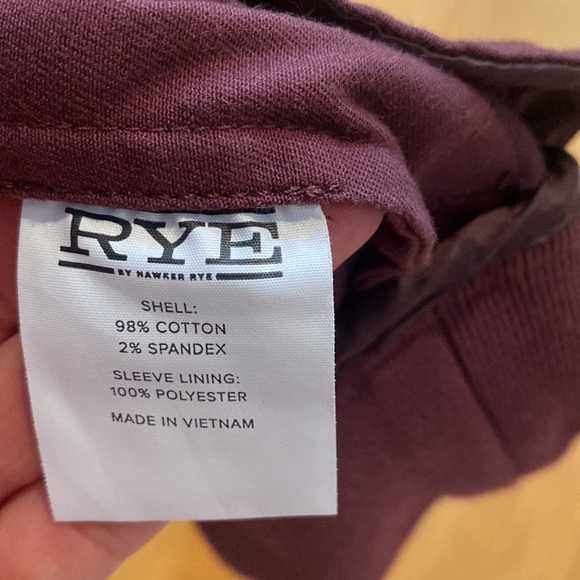 NWT Rye Jacket, Zip Front, Pockets, Large - Picture 5 of 5